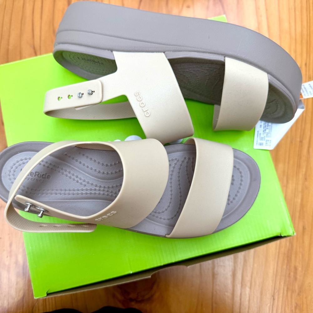 Crocs Brooklyn Low Wedge Sandal - Women's